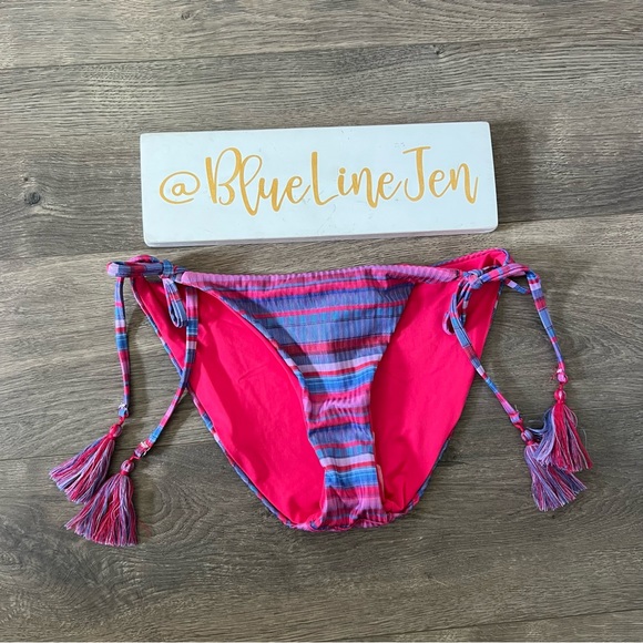 BECCA Other - Becca Stripe Therapy Reversible Bikini Bottoms NWOT
